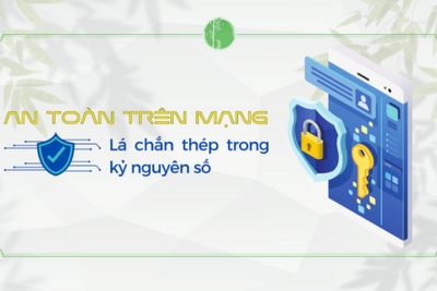 An toàn trên mạng - Lá chắn thép trong kỷ nguyên số