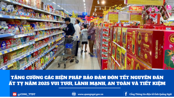 Tăng cường các biện pháp bảo đảm đón Tết Nguyên đán Ất Tỵ năm 2025 vui tươi, lành mạnh, an toàn và tiết kiệm
